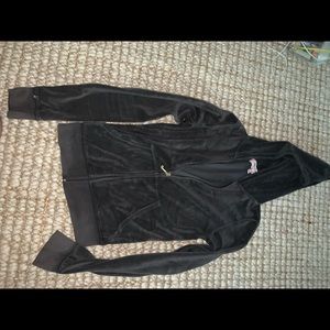 Gray juicy couture track hoodie